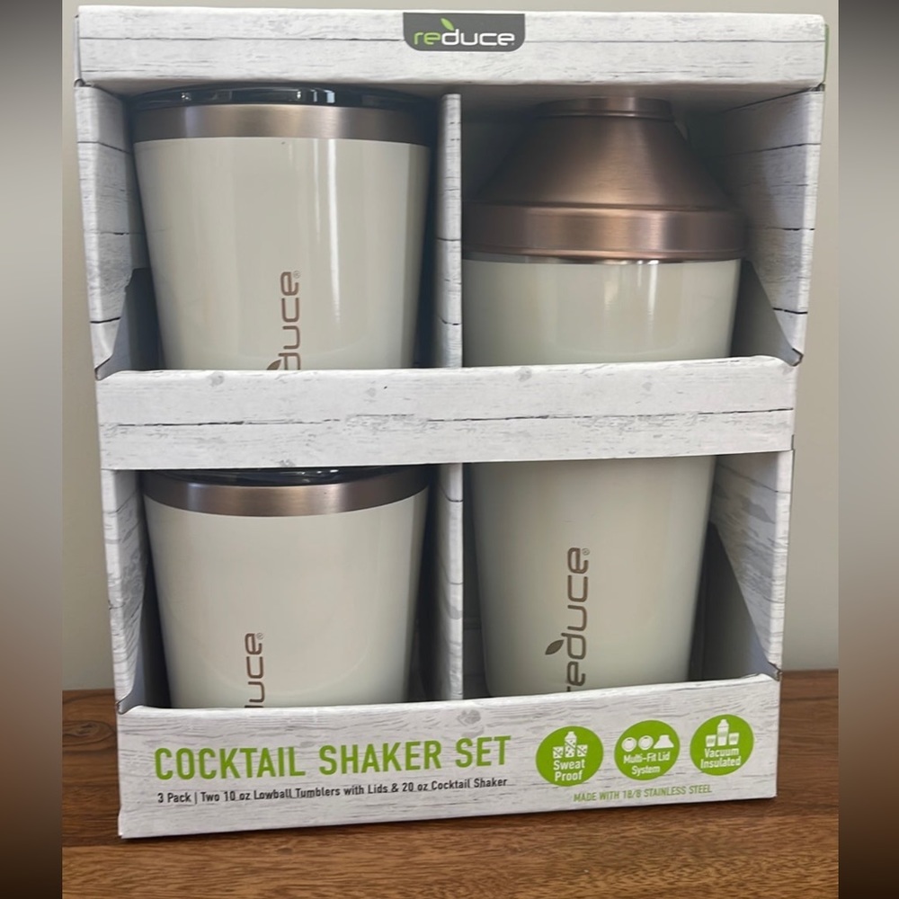 NEW COCKTAIL SHAKER SET
